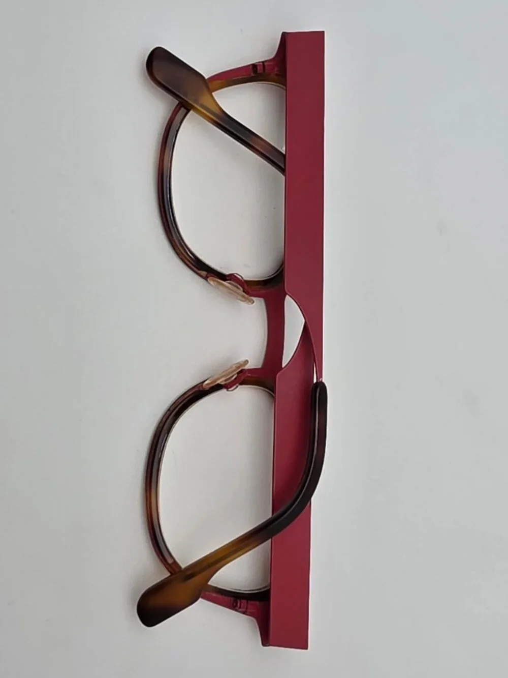Anne Et Valentin Fairy U78 Havana Matte Red Cat Eye Eyeglasses Frame w Case 45mm